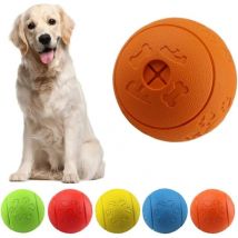 Longziming - Dog Toy Ball Dog Treat Ball Toy, Bite Resistant Rubber Food Ball for Pet Dogs Pet Exercise Game iq Training Ball