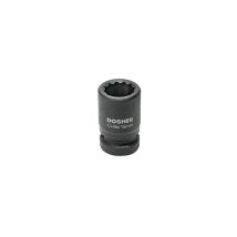 Vaso impacto CrMo bi-hexagonal 1/2 24mm Dogher 576-24