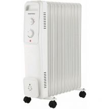 Daewoo - radiador de aceite 2500w blanco - DOH-4911M.WHITE