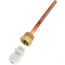 Thermador - Doigt de Gant 3/4(20/27) Mâle avec presse étoupe pour la Sonde solaire du régulateur