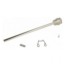Le Sanitaire - Doigt de gant/tube protection pour sonde 1/2'' x 200 mm, laiton nickelé