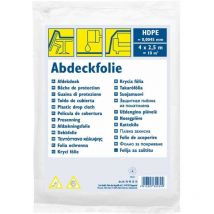 Abdeckplane 4x2,5m 10m² aus hdpe