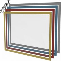 Dokumentenfenster magnetisch din A3 gelb 450 x 327mm - Fath