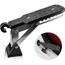 Marchepied de porte de voiture, pliable, avec coussin tampon, universel, pour toit de voiture, capacité de charge de 250 kg, convient pour les