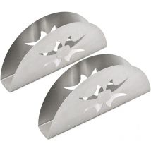 Porte-Serviettes de Table, Support de Serviettes en Papier pour Table Porte-Serviettes en Acier Inoxydable Distributeur de Serviettes en Papier