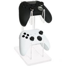 Support de Contrôleur de Jeu en Acrylique, Support Universel de Casque pour Manette de Jeux à 2 Niveaux, Gamepad Headphones Headset Stand Game, Jeu