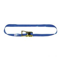 Dolezych - Sangle d'amarrage din en 12195-2 longueur 8 m largeur 50 mm avec rochet lc u 5000 daN