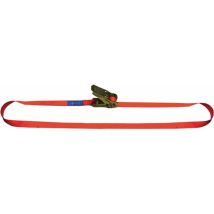 Zurrgurt din en 12195-2 Länge 4 m Breite 25 mm mit Ratsche lc u 700 daN - Dolezych