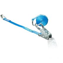 Zurrgurt din en 12195-2 Länge 6 m Breite 25 mm mit Ratsche + Spitzhaken lc u 1000 daN - Dolezych