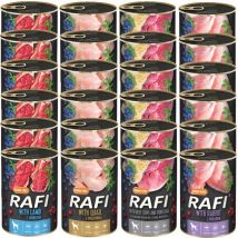 Bardoline - dolina noteci Dolina Noteci Nourriture Humide Rafi Myrtille Lapin 400 g (5902921304968)