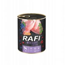 Bardoline - dolina noteci Dolina Noteci Nourriture Humide Rafi Myrtille Lapin 800 g (5902921305057)