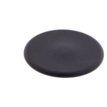 Chapeau Plaque Auxiliaire D55MM noir mat - Domeos