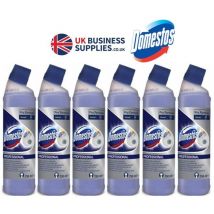 Domestos Professional Toilet Cleaner & Limescale Remover 750ml - Pack (6)
