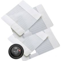 Dometic Group - Riscaldamento sedile MagicComfort MSH60 12 v per su sedili, 2 livelli di calore 9600000393 Bianco