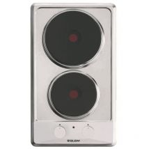Domino electrico 29cm 2 fuegos inox - gt320ix - glem -