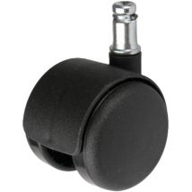 Möbelrad Durchmesser 50mm/40kg, Dorn 11mm - Domino