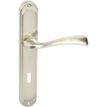 Domino - Türgriff fly eco M9 BB-Buntbart 72 Drückergarnitur für Zimmertüren Langschild-Garnitur Türdrücker-Set Türbeschläge