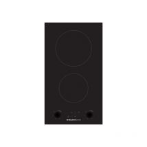 Glemgas - Domino vitrocéramique 30 cm - 2 Hi-Light - 3 kW - Manettes frontales - glem - GTH32K01