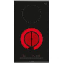 Bosch - Domino vitrocéramique 30cm noir PKF375FP2E
