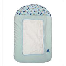 Matelas à langer avec housse Baby Star Céladon 50x70 cm
