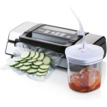 Schneller Vakuumierer, -0,9bar für Lebensmittel & Flüssigkeiten mit Marinadeset