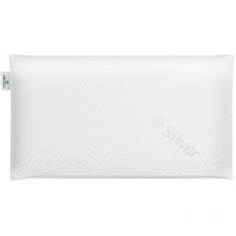 Almohada Viscoelástica Blanco Delia con Doble Funda (Firmeza Media) - Nalui
