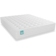 Nalui - Colchón de Muelles Ensacados 120x200x26cm Blanco Galana ±26cm Firmeza Media-Suave Hecho en España