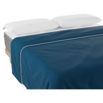 Funda de Edredón Azul 100% Algodón 180 Hilos, Suave, Transpirable, Lavable a 30oC - Nalui