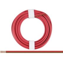 Donau-elektronik Cavo Multibrinato Rosso Marrone 5m