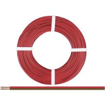 Donau Elektronik 275-08-25 Litze 2 X 0.75 Mm² Rot-braun 25 M
