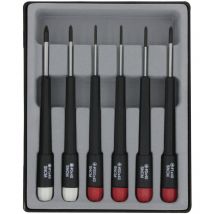 Elektronik- u. Feinmechanik Schraubendreher-Set 6teilig Kreuzschlitz Phillips, Kre - Donau Elektronik