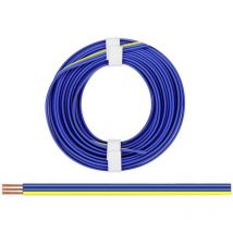 325-223 Litze 3 x 0.25 mm² Blau, Gelb 5 m - Donau Elektronik