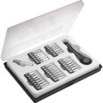 Kit di chiavi a bussola metrico 1/4 (6.3 mm) 37 parti Dacal MBS40