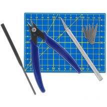 MS09 Jeu d'outils pour modélisme en sacoche 9 pièces - Donau Elektronik