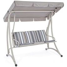 Dondolo grely 3 posti avorio 790223 - Bizzotto