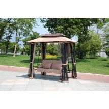 I Giardini Del Re - dondolo harem in acciaio con moschiera