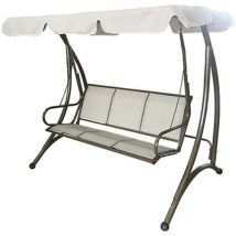 Dondolo Kuta Domus • Acciaio Vern Textilene Cm 194x119 H.cm 170