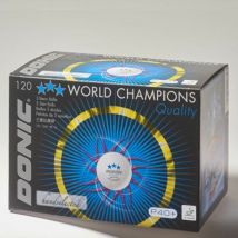 Tischtennisbälle 'Coach P40+ ' - 120 Stück, weiß - Donic