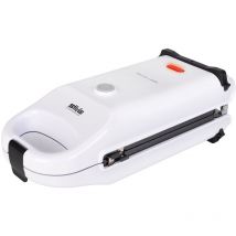 Cm 303 Donut Maker Incl. piastre aggiuntive sostituibili Bianco, Nero - Silva Homeline