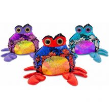 7 Glitzies Crab Magic Sequin Plush, Assorted Colours - Doodle
