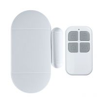 Door and window alarm, alarm with 130dB siren, 1 remote control, easy to install, wireless home alarm