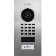 D1101V Unterputz IP-Video-Türsprechanlage wlan, lan Außeneinheit Edelstahl V2A (gebürstet - Doorbird