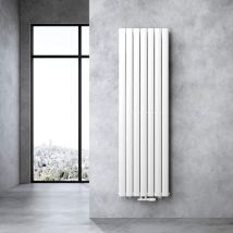 Vertikal Badeizkörper Badheizung 180x54cm Weiß Einlagig Heizkörper Flachheizkörper Mittelanschluss Flach Paneelheizkörper 1045Watt - Doporro