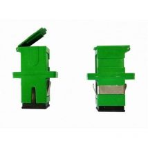Televes - Doppeladapter sc/apc female sc/apc female mit selbstsichernder Kappe