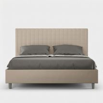 Modernes Designer-boxspringbett 160x200 Sunny M1 - Beige