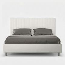 Modernes Designer-boxspringbett 160x200 Sunny M1 - Weiß