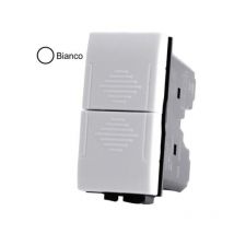 Tot Electric - Doppeltaster art kompatibel mit bticino livinglight n4036 10a 250v weiß - 827b
