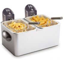 Frifri - Doppelfritteuse 2x4,5l 2x3200w edelstahl fi.1998