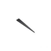 Doppelkonsole B.27 cm Mattschwarz bourg mermier - P-CDC27NM