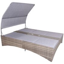 Doppelliege pescara, inkl. Sonnenblende 970408